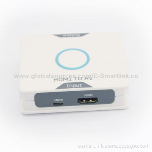 HDMI to AV Converter, Compatible with HDMI 1.3 and HDCP, 480 to 480P